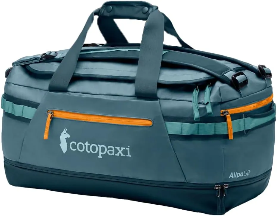 Cotopaxi Allpa 50L Duffel Bag Blue Spruce/Abyss
