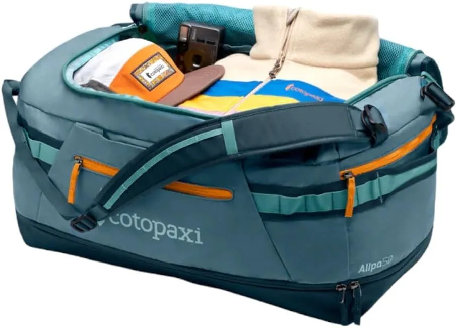 Cotopaxi Allpa 50L Duffel Bag Blue Spruce/Abyss