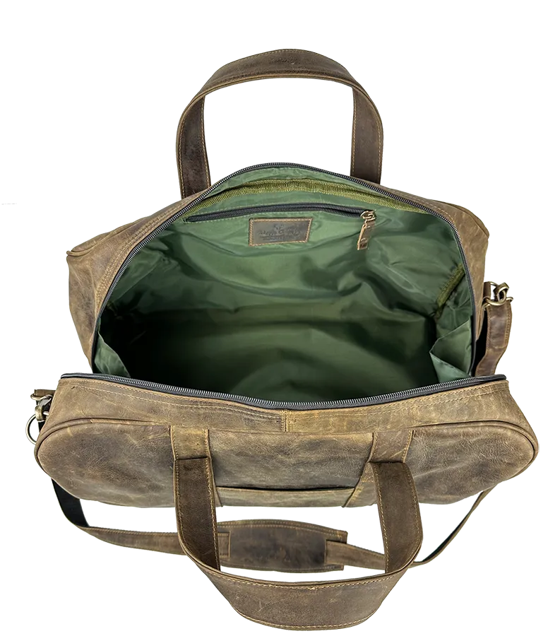 Country Club Duffel Bag in Crazy Horse Leather