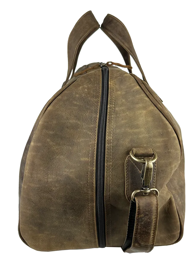 Country Club Duffel Bag in Crazy Horse Leather