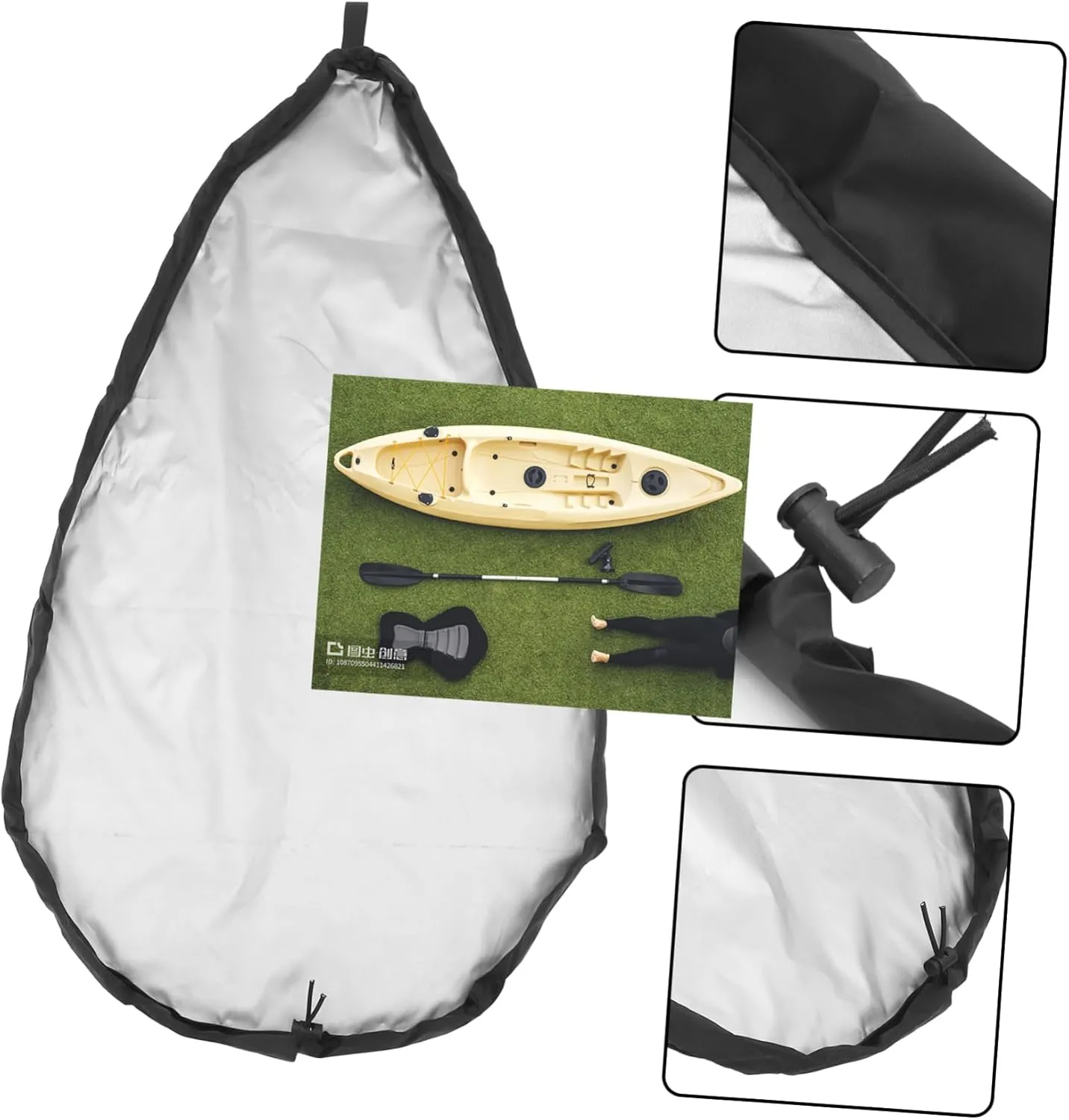 Cover Kayak Supplies Banner Seat