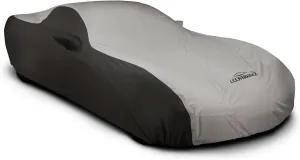 Coverking Custom Fit Car Cover for Select DeTomaso Pantera Models - Stormproof (Gray with Black Sides)