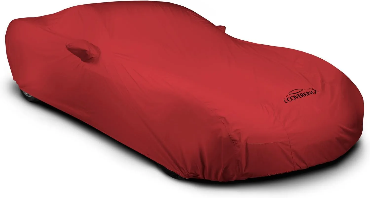 Coverking Custom Fit Car Cover for Select Porsche Boxster Models - Stormproof (Red)