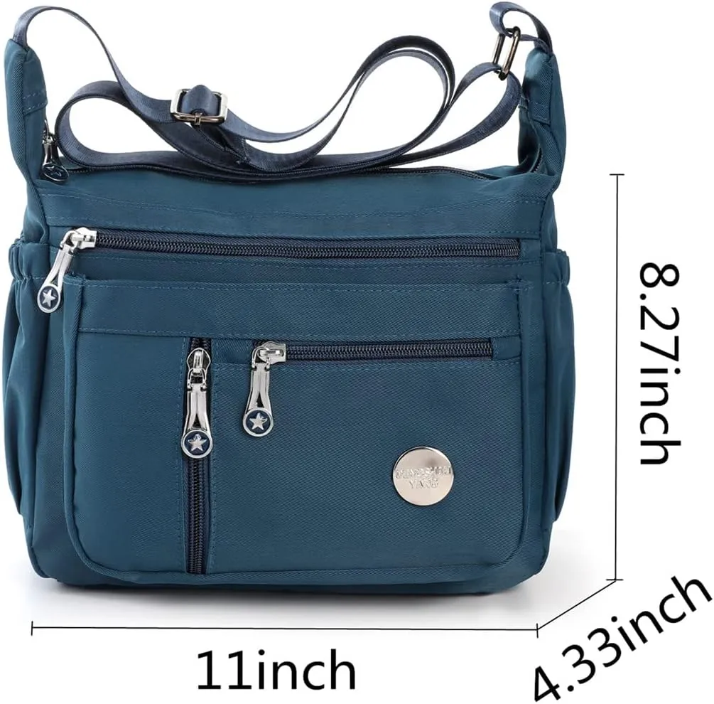 Crossbody Bag Shoulder Bag For Women Multiple Pockets Bag Ladies Messenger Purse Handbags