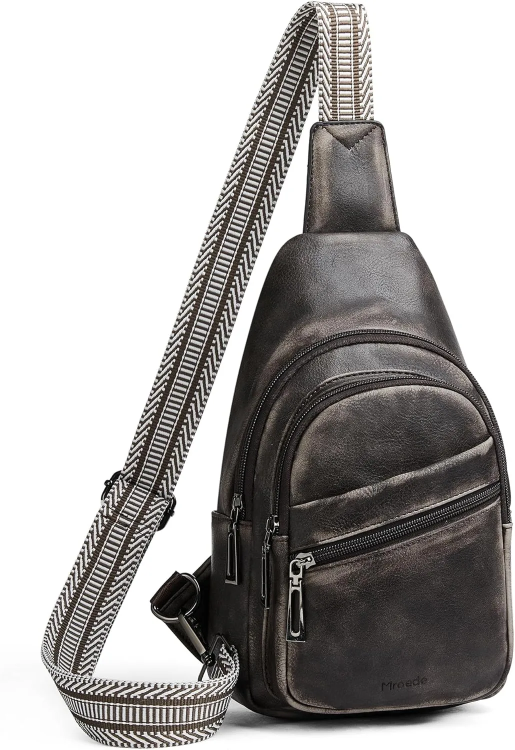 Crossbody Bags for Women Men Sling Bag 5 Pockets Fanny Pack Sling Backpack Chest Daypack Travel Purse Anti Theft