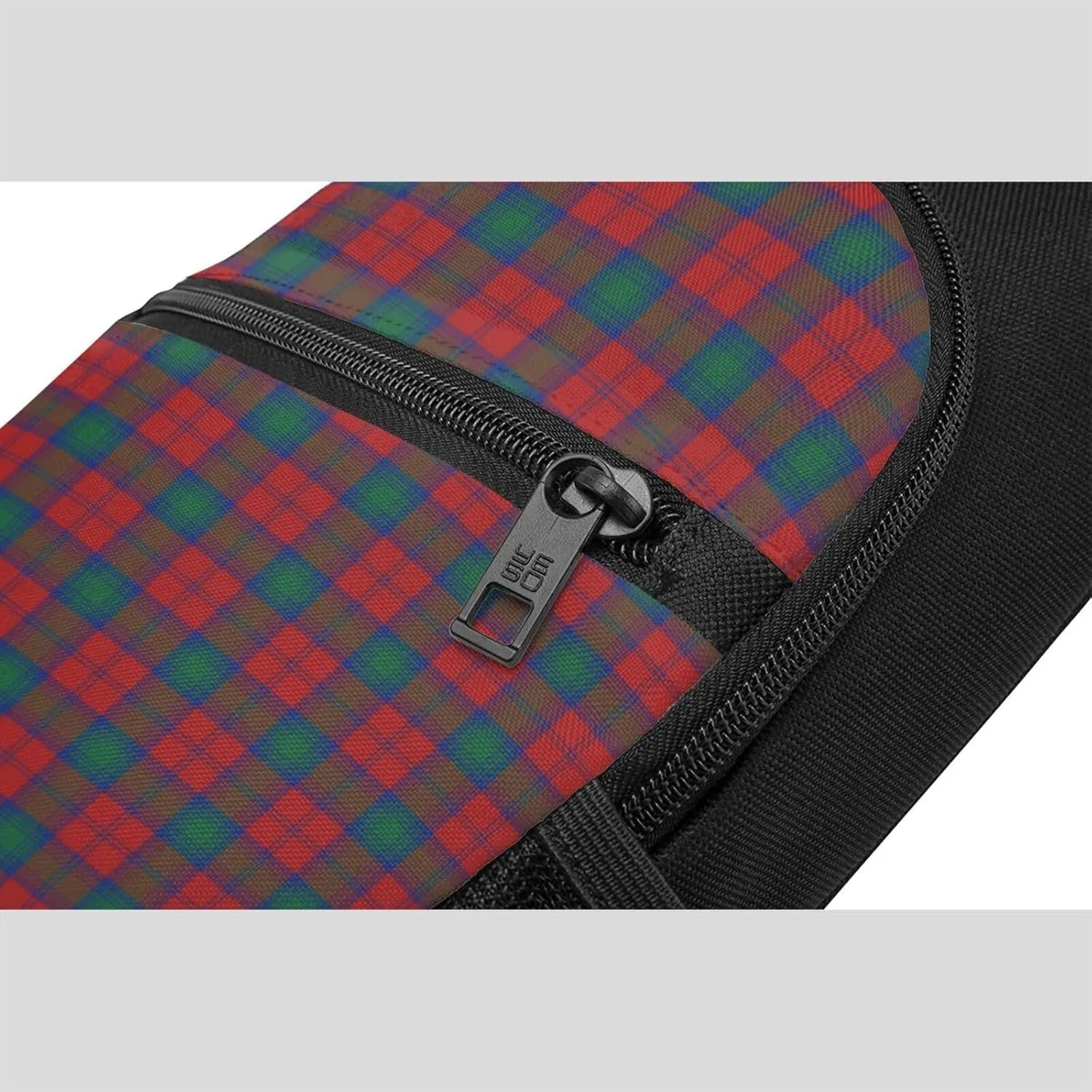 Crossbody Sling Backpack Lindsay Modern Tartan Shoulder Chest Bag Daypack for Traveling Sport