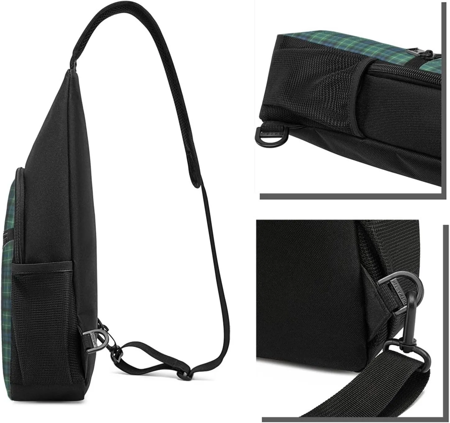 Crossbody Sling Backpack MacNeil of Colonsay Ancient Tartan Shoulder Chest Bag Daypack for Traveling Sport