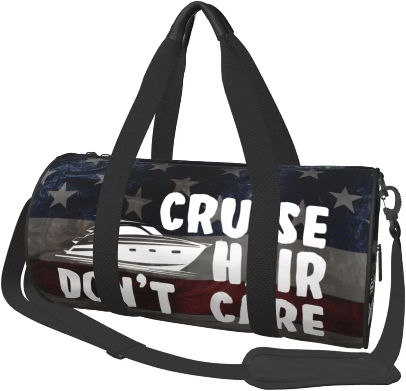 Cruise Hair Don'T Care Duffel Bag Gym Bag Travel Sports Tote Large Foldable Beach Swim Yoga1