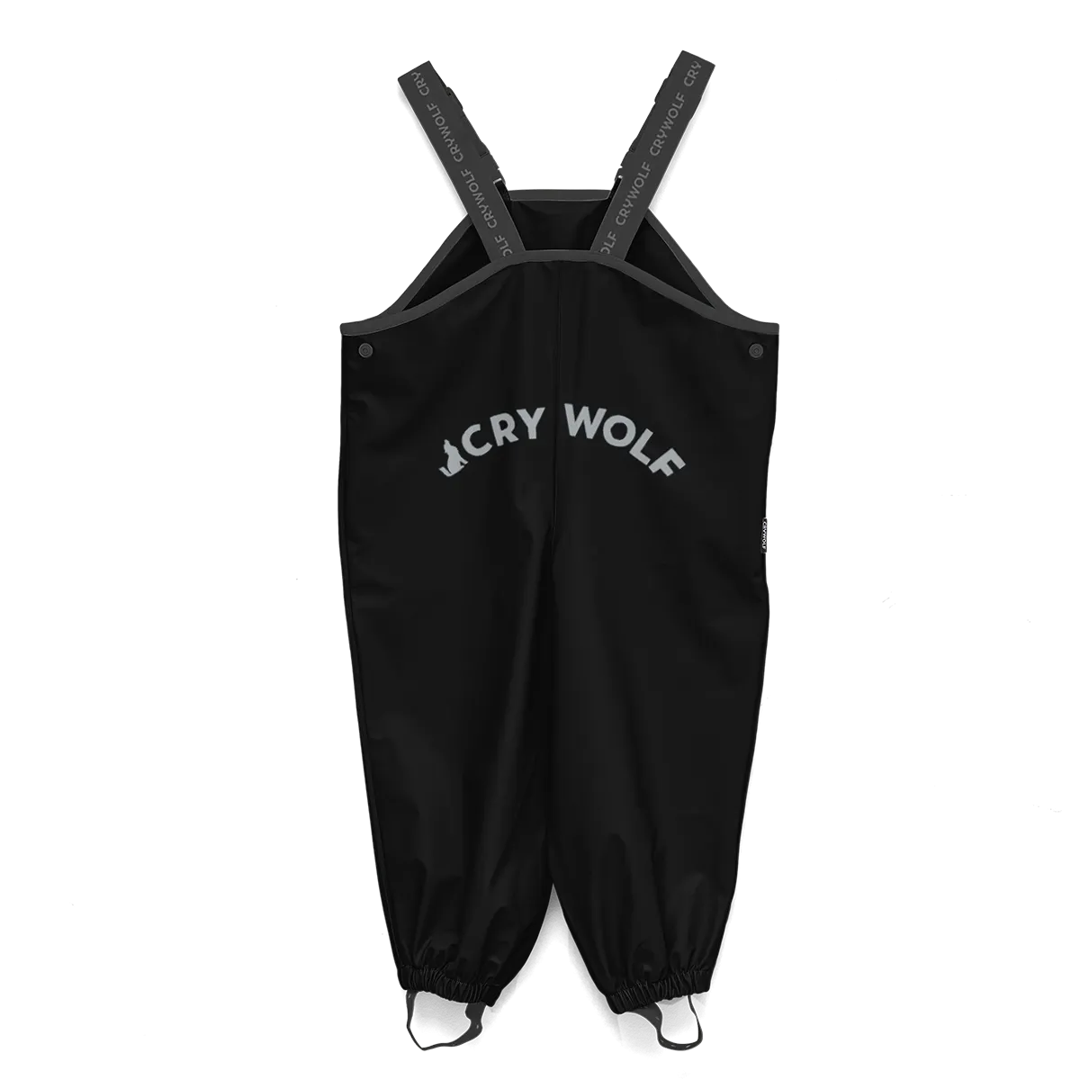 Crywolf | Rain Overalls, Black