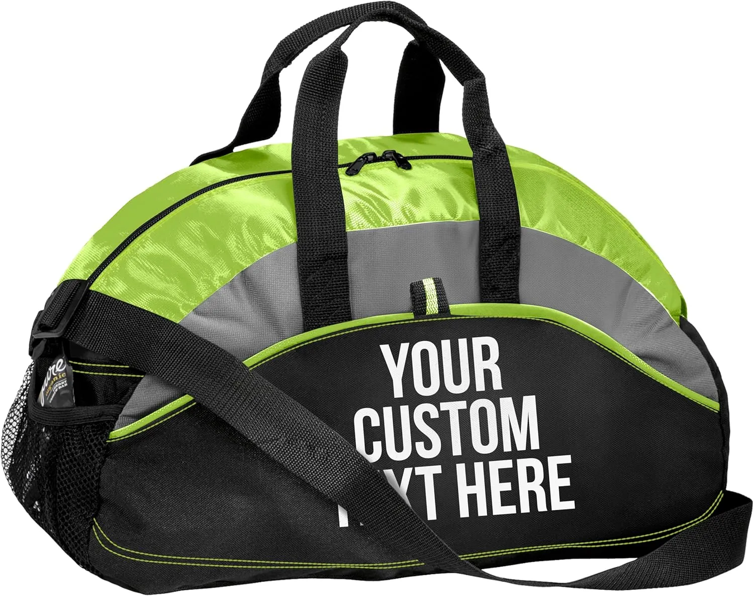 Custom Athletic Travel Duffel Bag - Add Your Custom Text