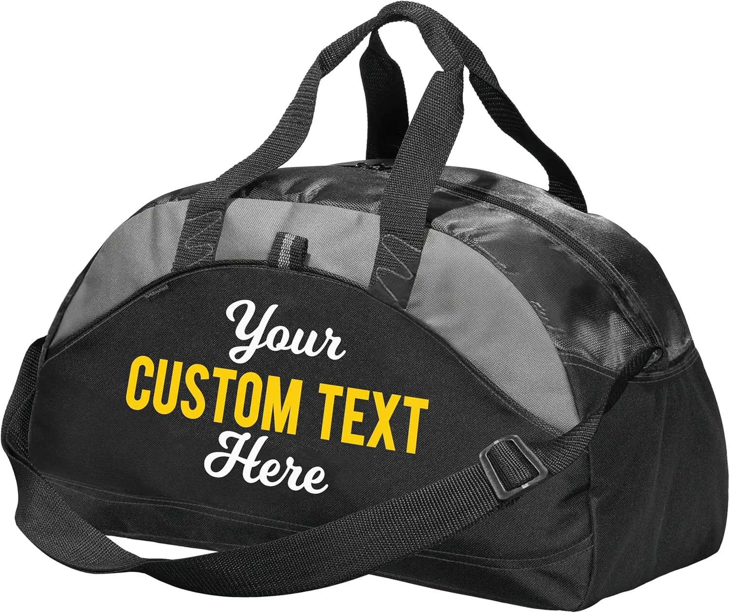 Custom Athletic Travel Duffel Bag - Add Your Custom Text