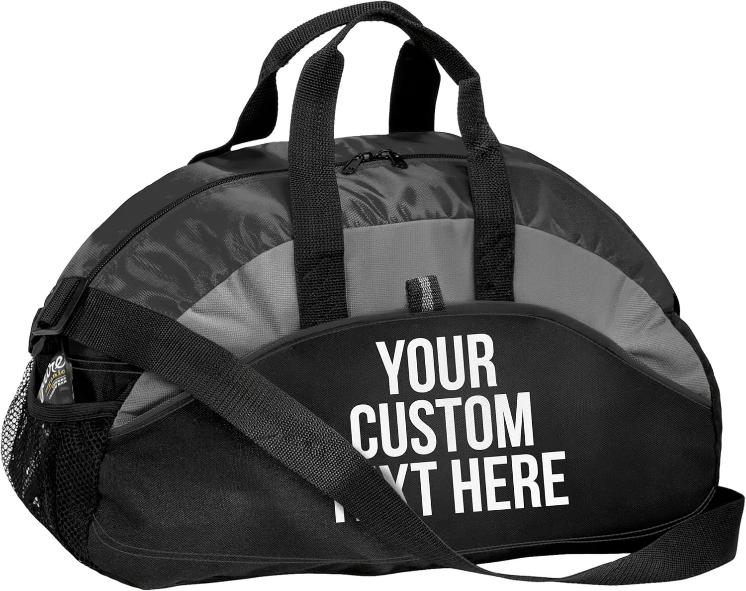 Custom Athletic Travel Duffel Bag - Add Your Custom Text