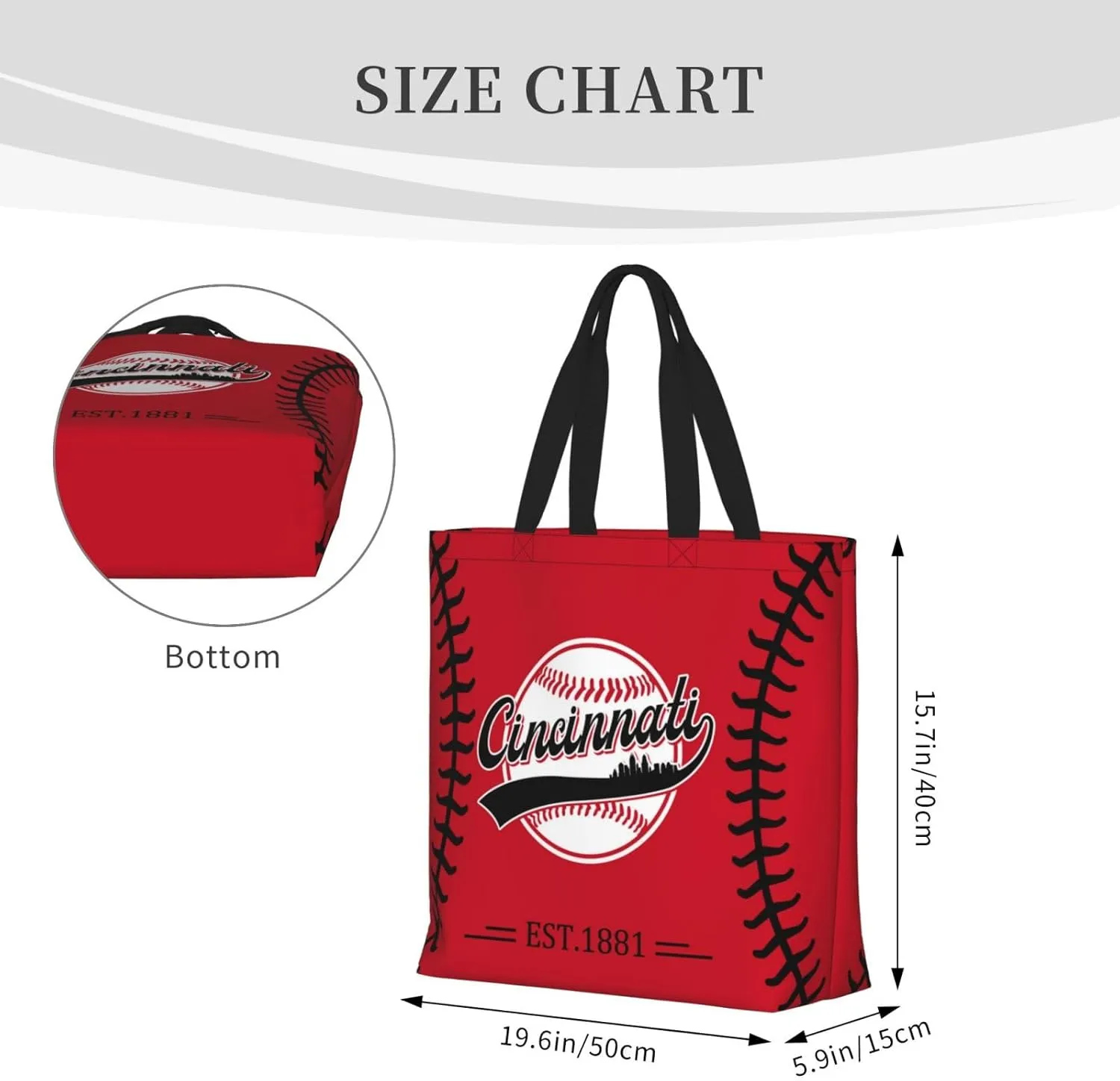 Custom Shoulder Bag Handbag,Personalized Custom Baseball Style Tote Bag,Large Shoulder Tote for Women Men Gift