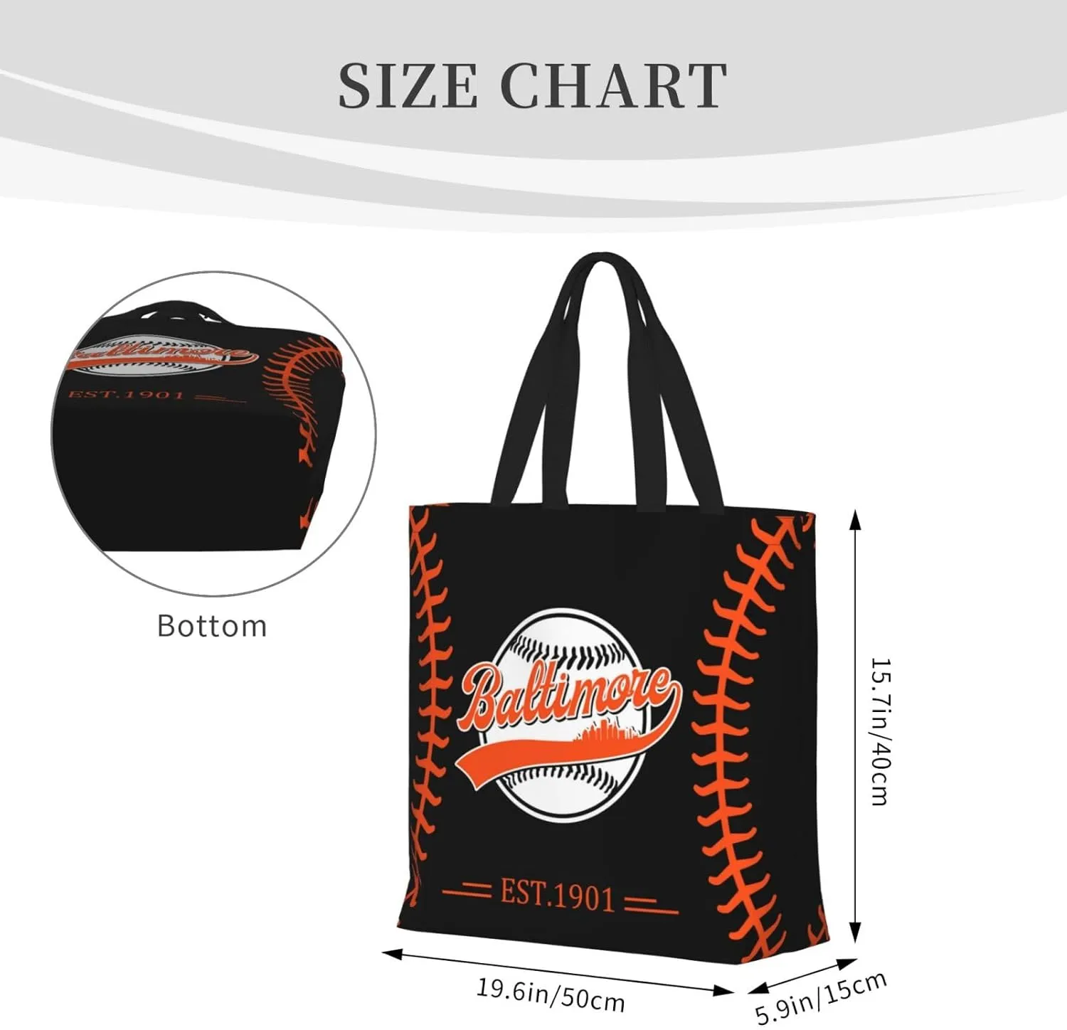 Custom Shoulder Bag Handbag,Personalized Custom Baseball Style Tote Bag,Large Shoulder Tote for Women Men Gift