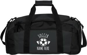 Custom Trendy Soccer Bag : Gym Duffel Bag