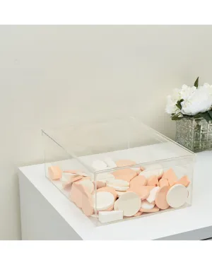 Customized Stackable Vanity Box Acrylic Smart-powered HS Storage Clear Product Touch-sensitive