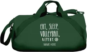 CustomizedGirl Personalized Duffel Bag - Polyester Duffel Bag, Gym Bag with Detachable & Adjustable Shoulder Strap, Volleyball Bag with Custom Name & Size Zipper Compartment, Duffle Bags for Men