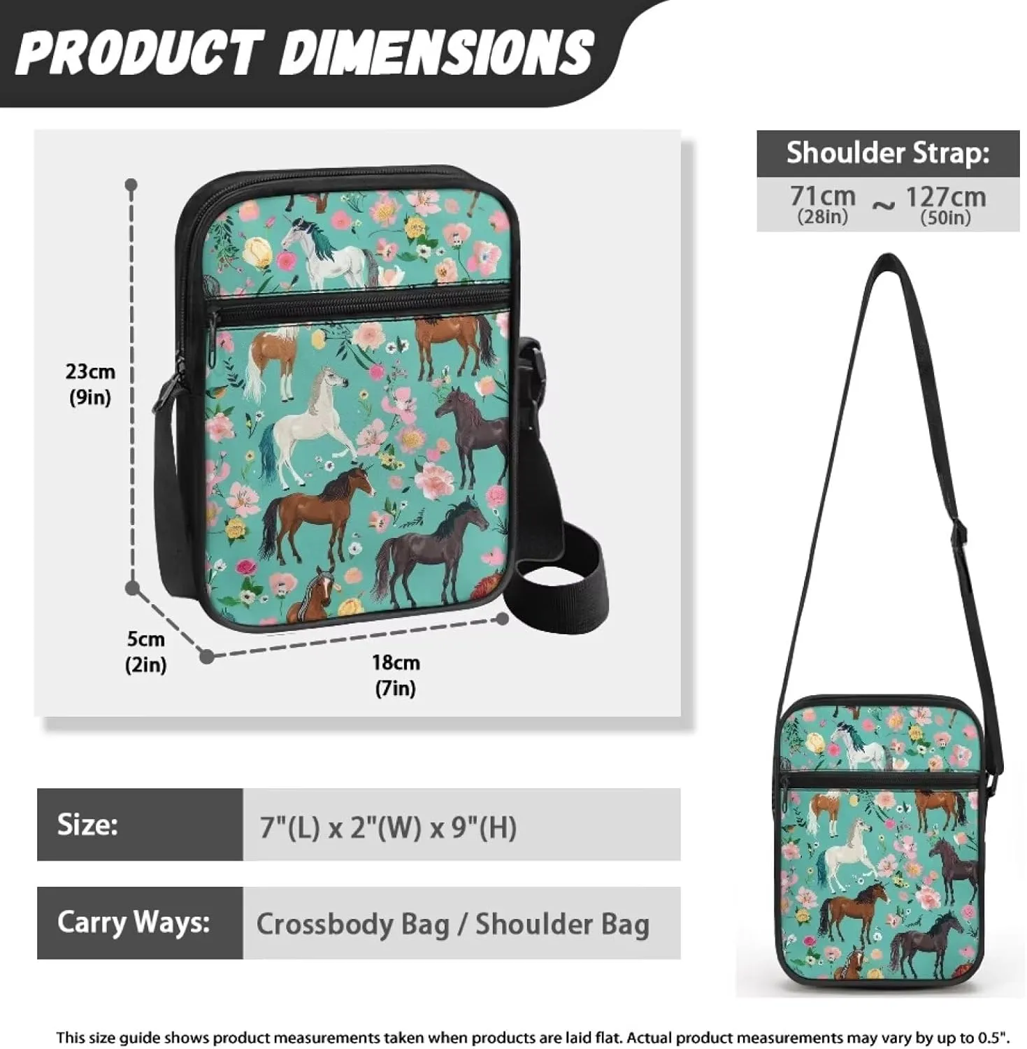 Cute Messenger Bag for Women Crossbody Bags Sling Purses for Teen Girls Trendy