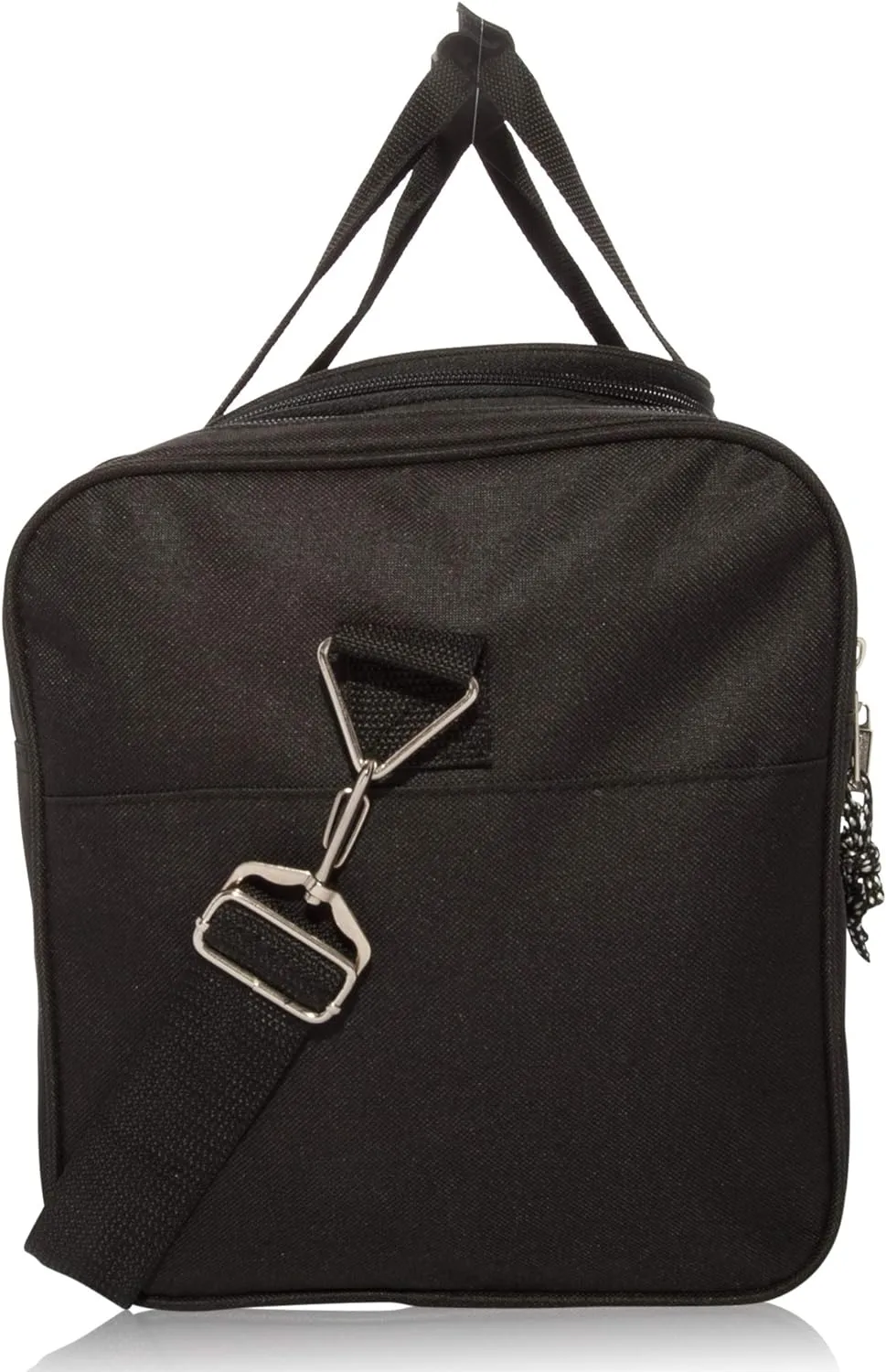 DALIX 21" Blank Sports Duffle Bag Gym Bag Travel Duffel Adjustable Strap in Black