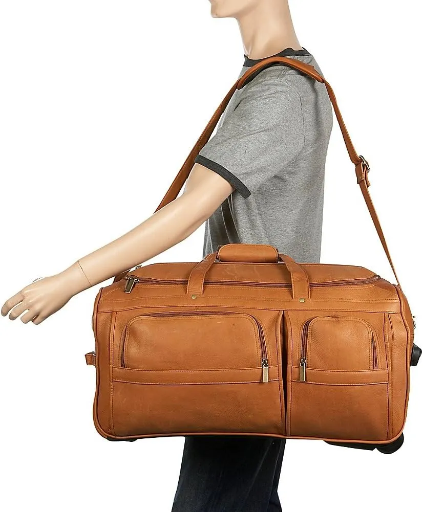 David King & Co. 22 Inch Rolling Duffel, Cafe, One Size