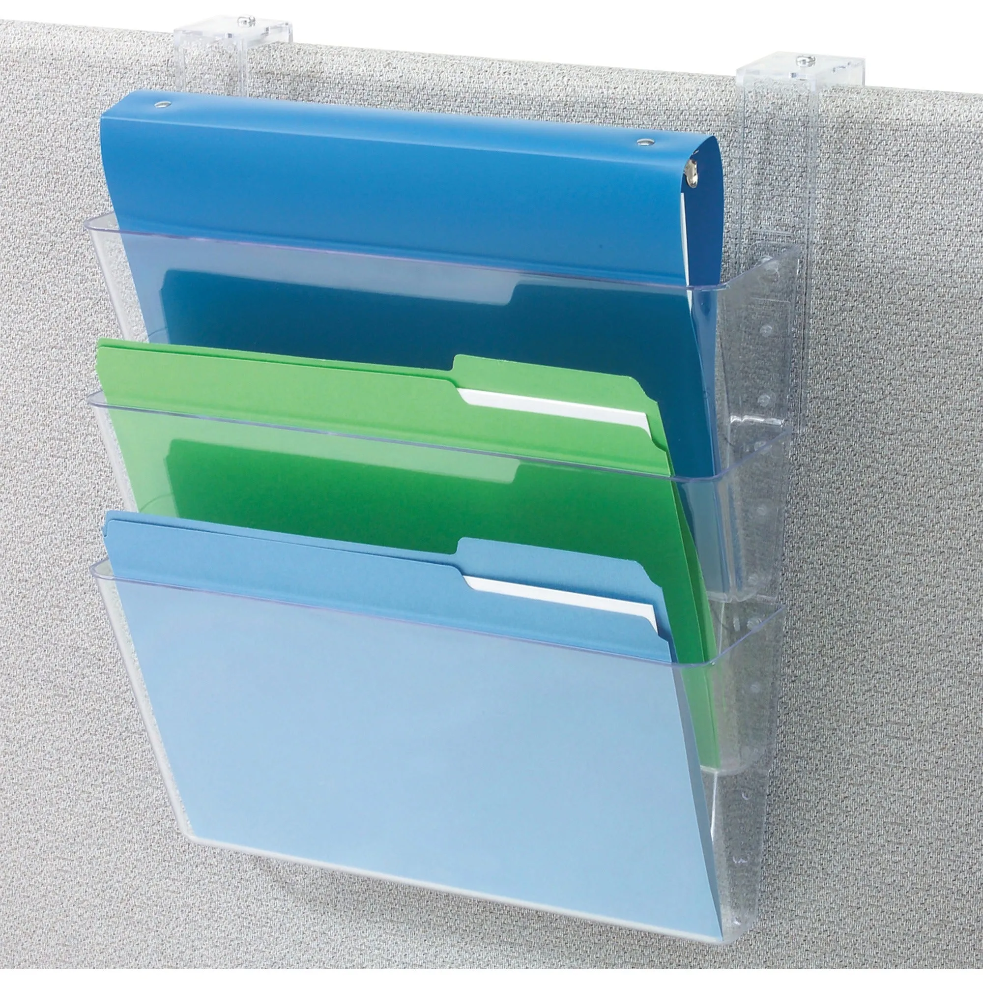 Deflecto Stackable DocuPocket set for partition walls