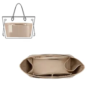 Design Purse Organizer Insert for Handbag & Tote Shaper, Tote Bag Organizer Insert for Speedy Neverfull - Available in 6 Sizes.