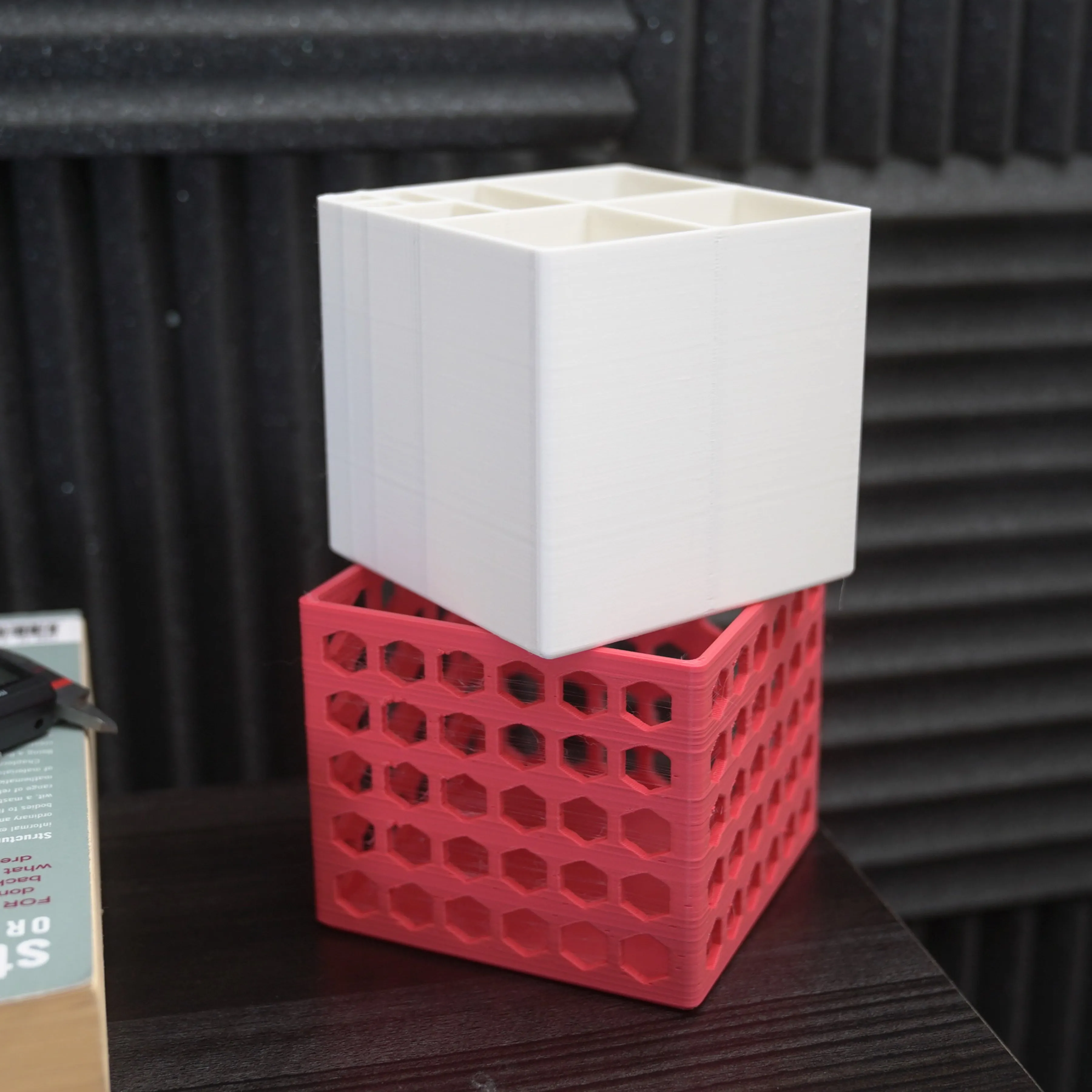 Desktop Organizer STLs (Color Customizable)