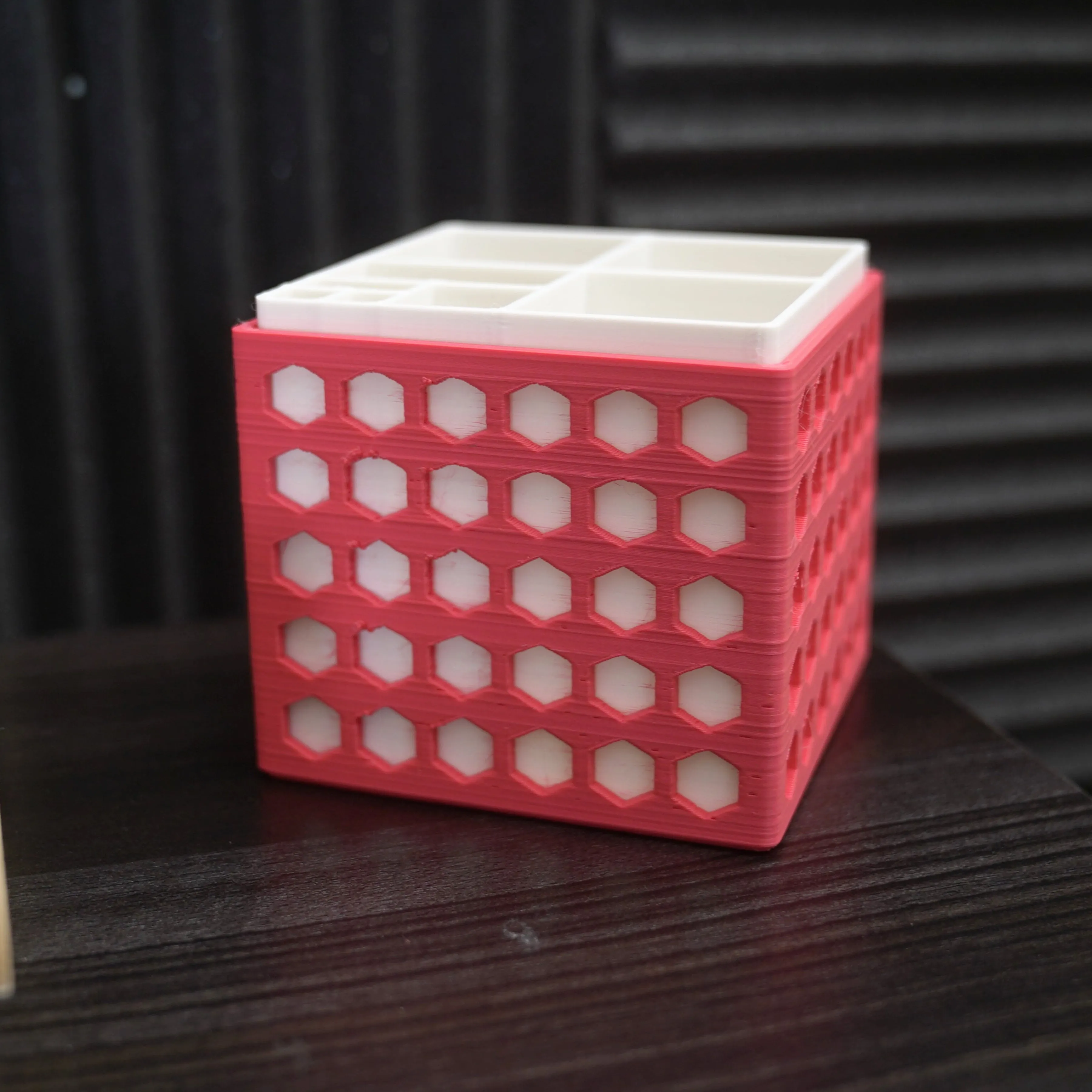 Desktop Organizer STLs (Color Customizable)