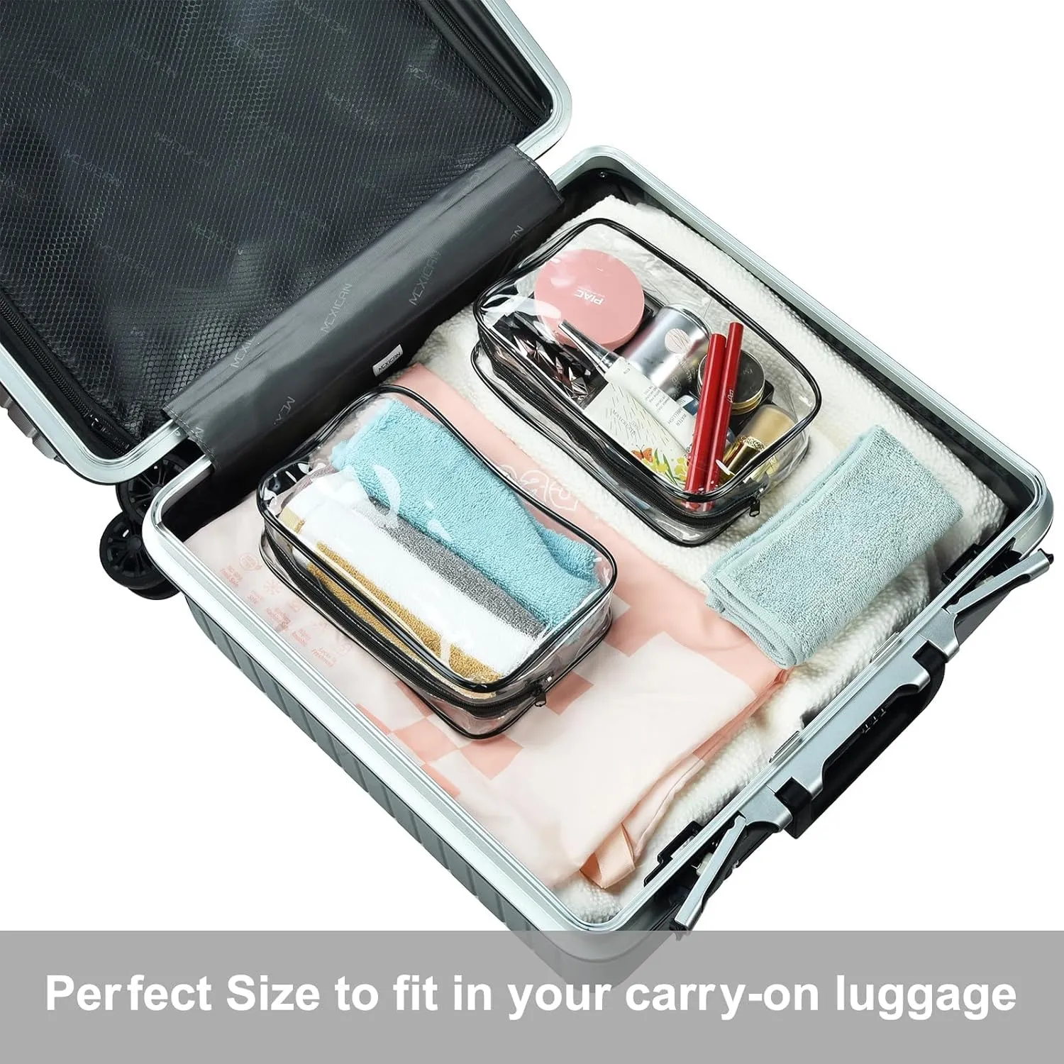 Dimayar 115L Travel Duffle Bag - Foldable Duffel Bag with Shoes Compartment - Overnight Bags Waterproof & Tear Resistant(Gray)