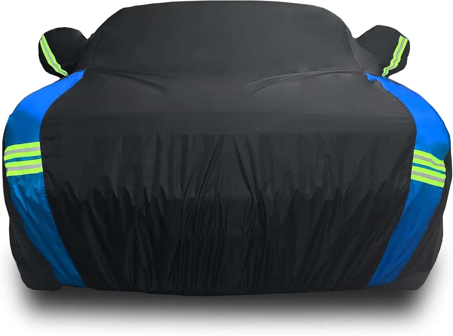 Dodge Challenger Car Cover Waterproof All Weather for Automobiles, Outdoor Full Exterior Covers Fit 2008-2023 Dodge Challenger with Windproof Strap and Driver Door Zipper