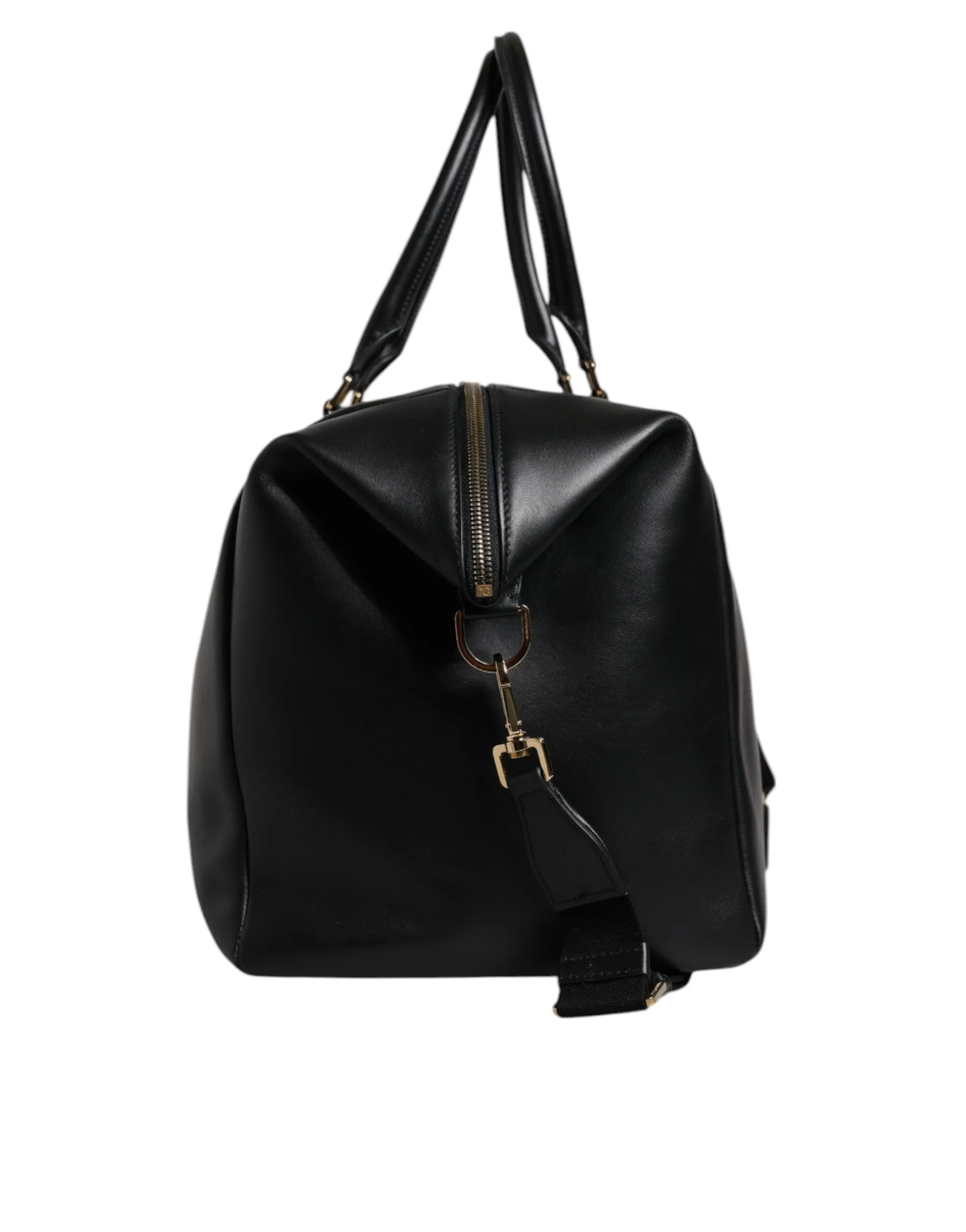 Dolce & Gabbana Calfskin Leather Hand Shoulder Duffle Men's Bag