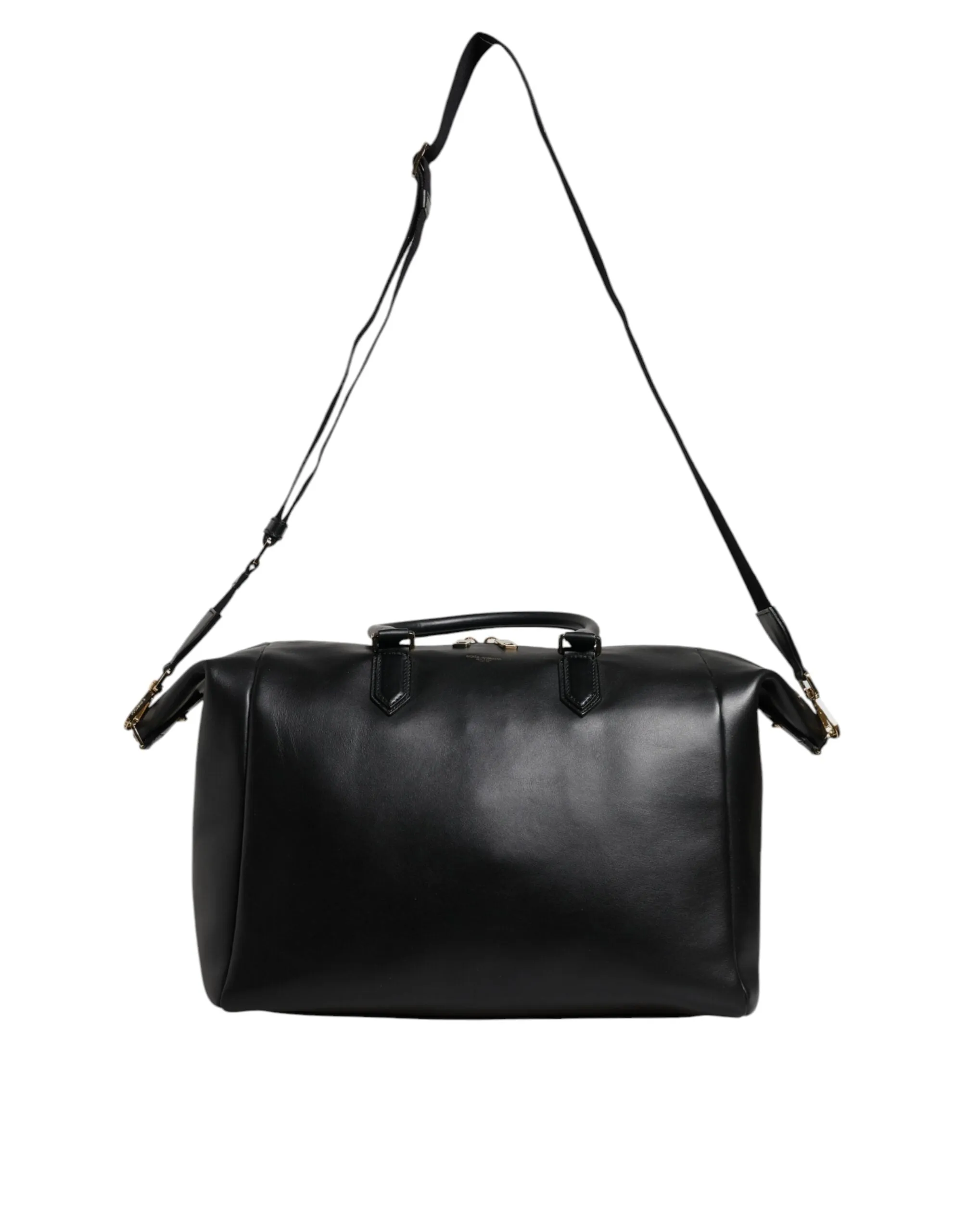 Dolce & Gabbana Calfskin Leather Hand Shoulder Duffle Men's Bag