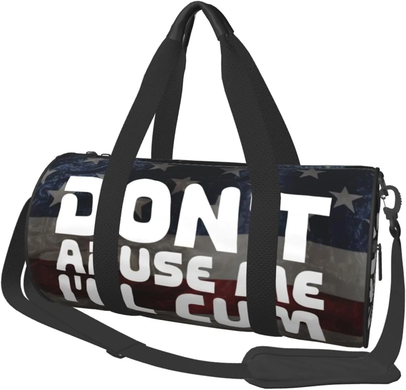 Don'T Abuse Me I'Ll Cum Duffel Bag Gym Bag Travel Sports Tote Large Foldable Beach Swim Yoga5