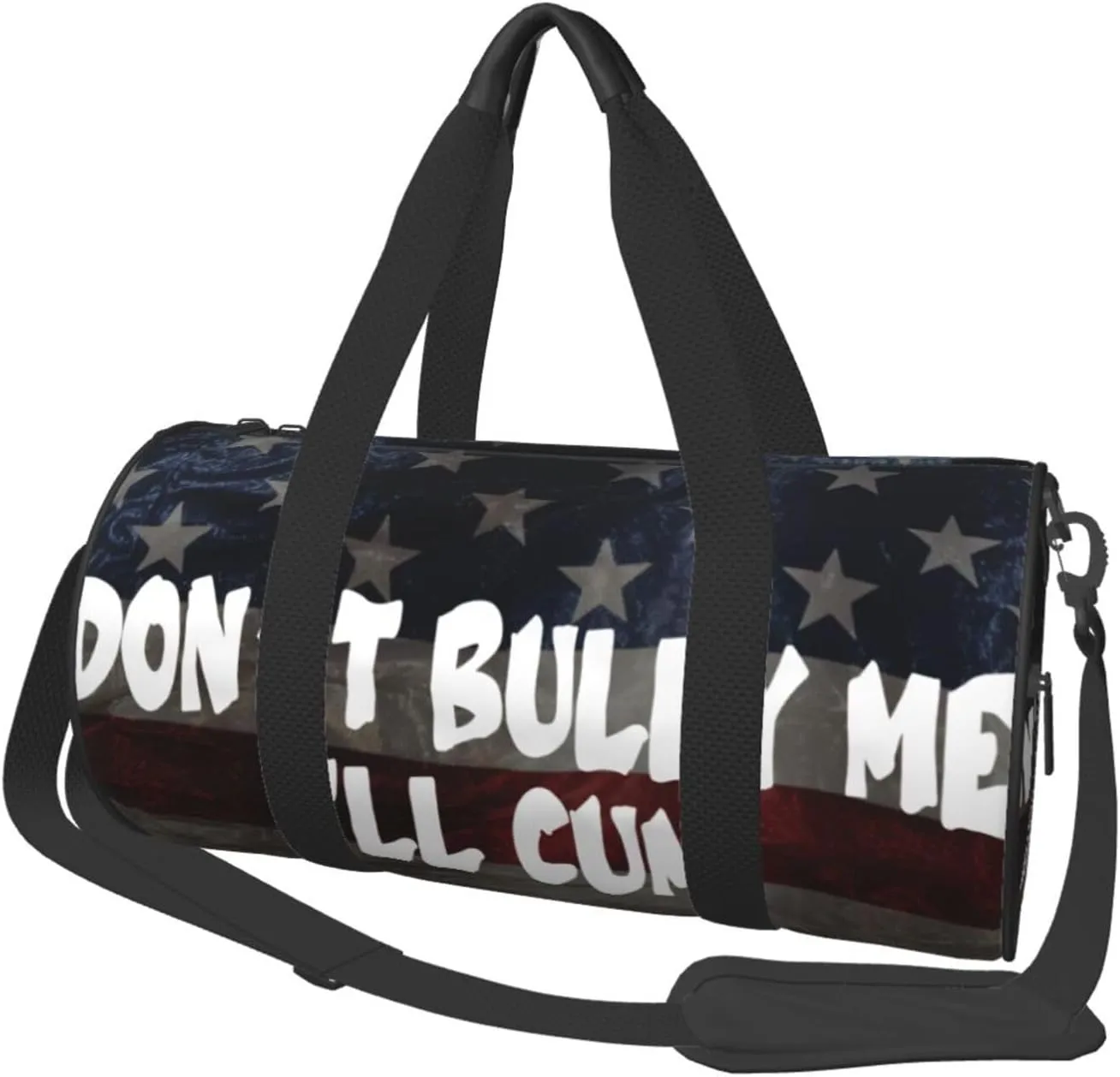 Don'T Bully Me, I'Ll Cum Duffel Bag Gym Bag Travel Sports Tote Large Foldable Beach Swim Yoga2