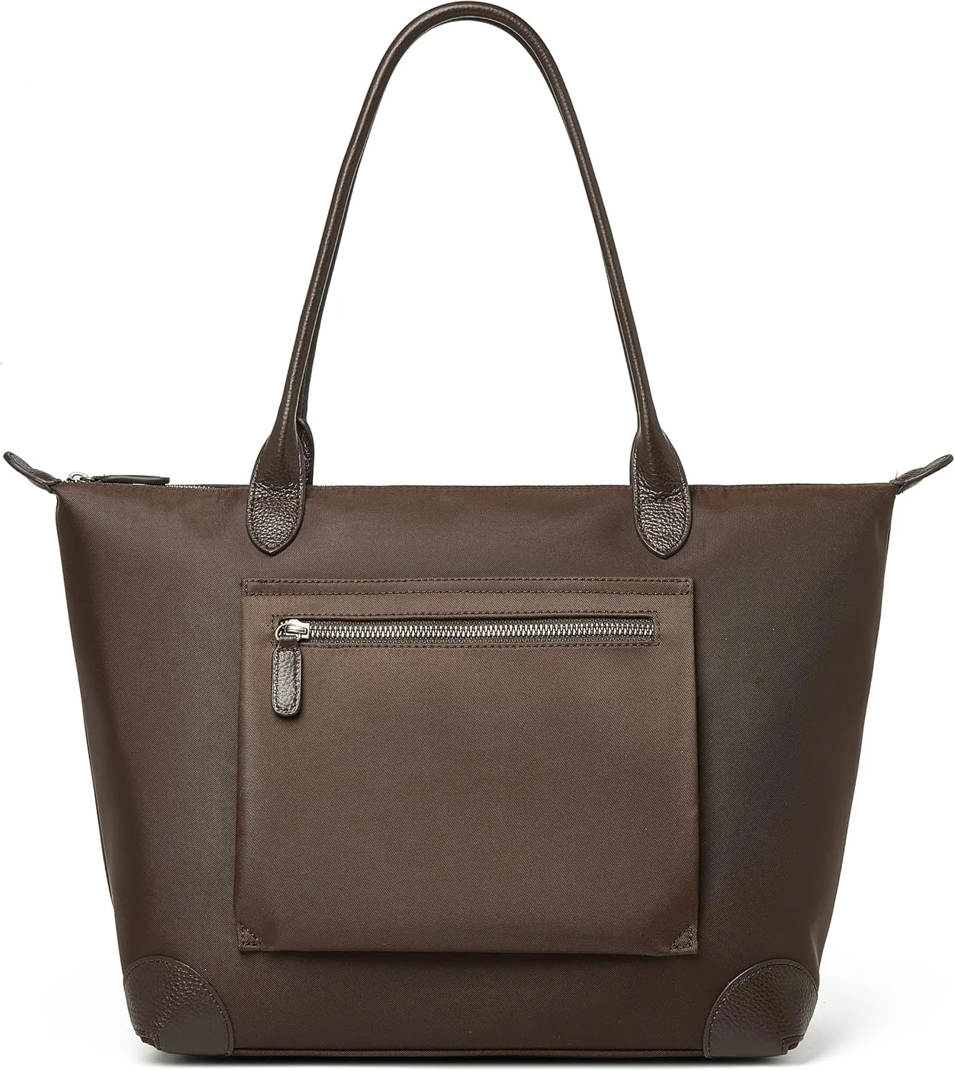 DORIS&JACKY Tote Bag For Women Large Lightweight Designer Leather Nylon Work Shoulder Bag And Foldable Travel Purse