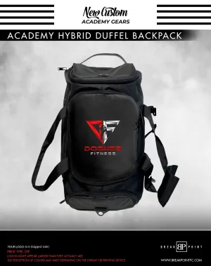 Dosher Fitness Academy Hybrid Duffel Backpack #613