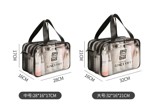 Double Layer Water Proof Cosmetic Bag.