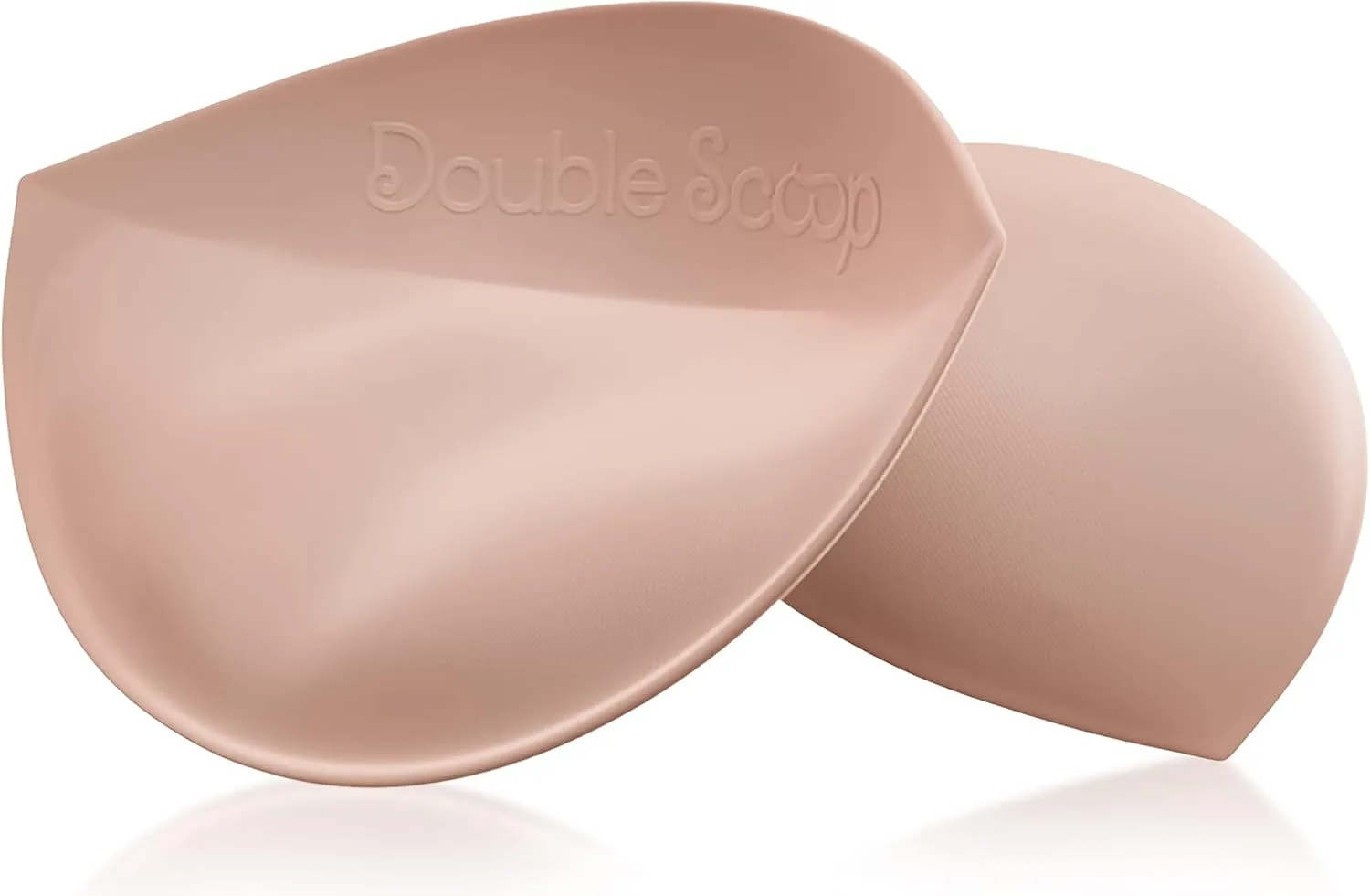 Double Scoop® Push Up Inserts w/Bonus Tape Sticky Strips, Instant Breast Implants, Replacement Bra Pads, Add a Cup A/B,C,D