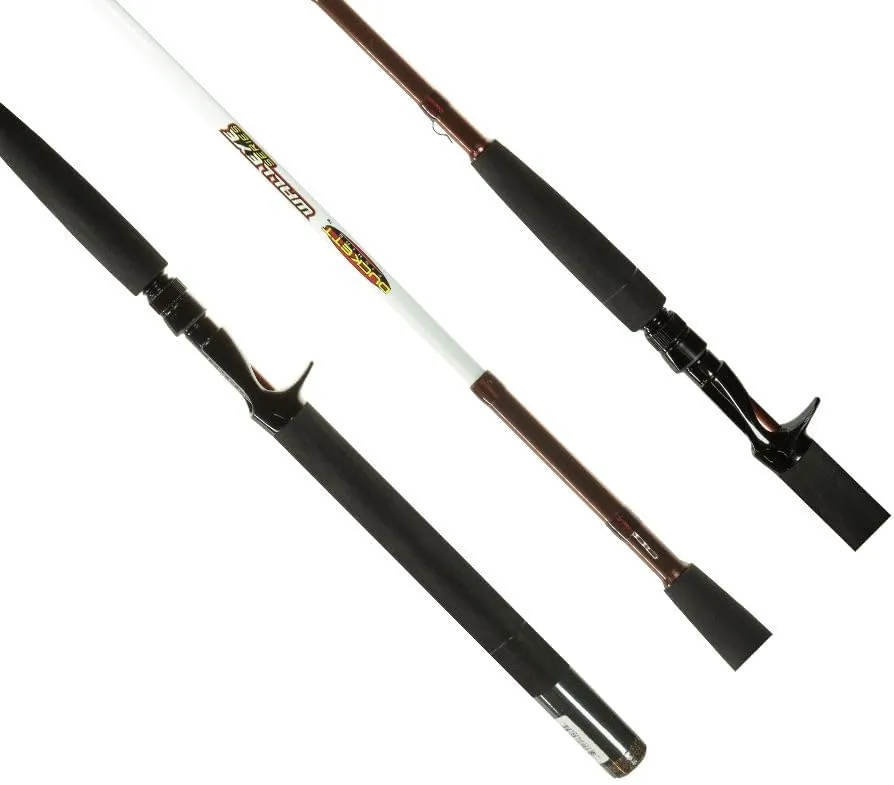 Duckett Fishing Walleye Series Spinning & Telescopic Rods, Sensi-Touch Blanks, True Split Reel Seat, Strong, Lightweight Fishing Rod