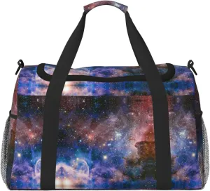 Duffle Bag Nebula Travel Duffel Bag Weekender Bag For Men Womentravel Sports Gym