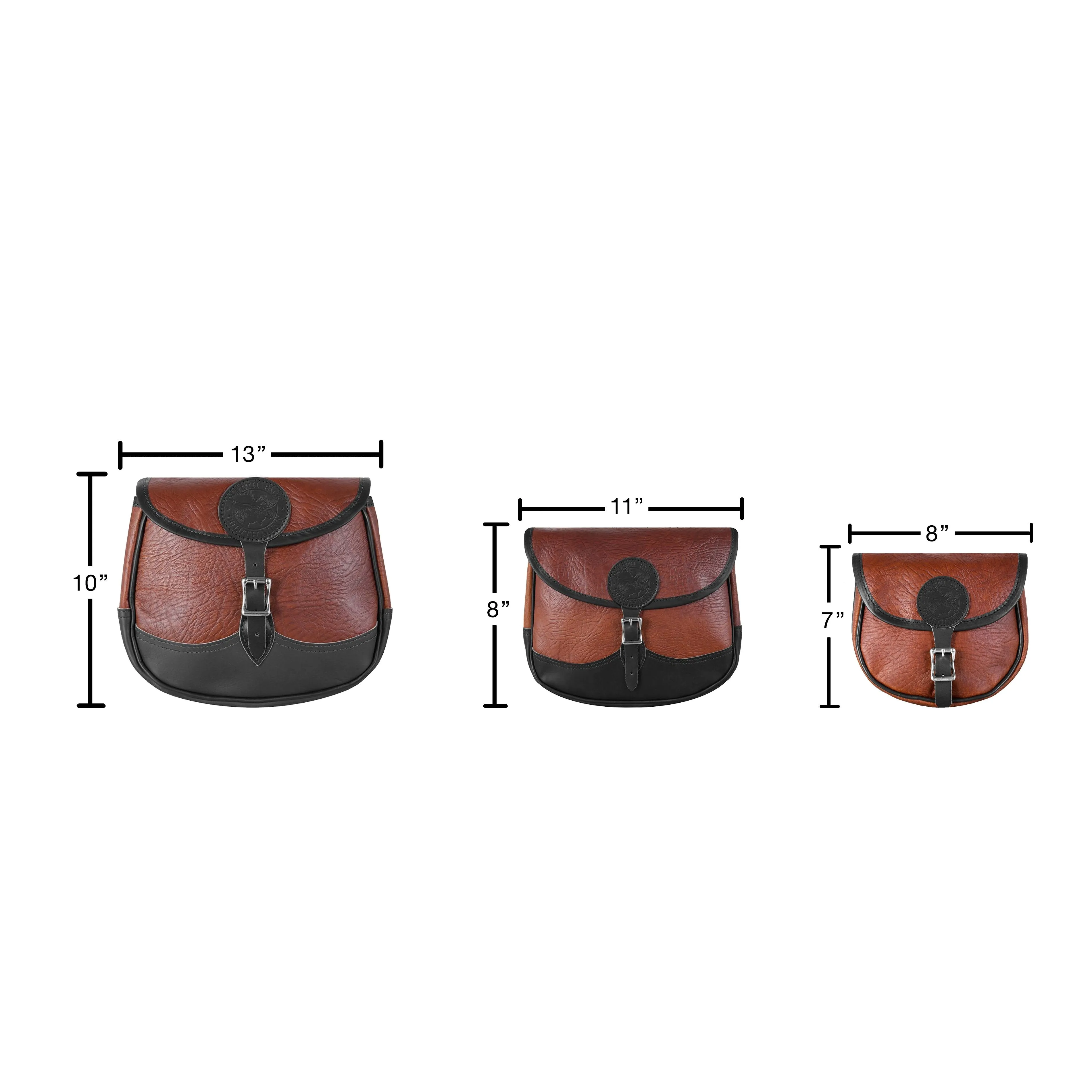 Duluth Pack Bison Leather Shell Purse, Medium