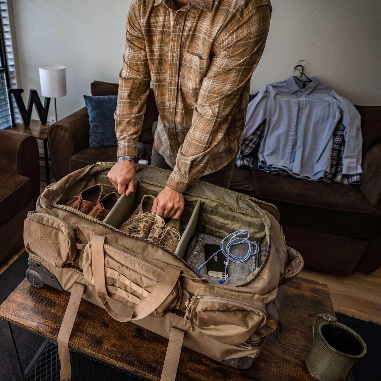 Eberlestock Atlas Duffel - Your Hunting and Travel Companion for Endless Adventure, Black