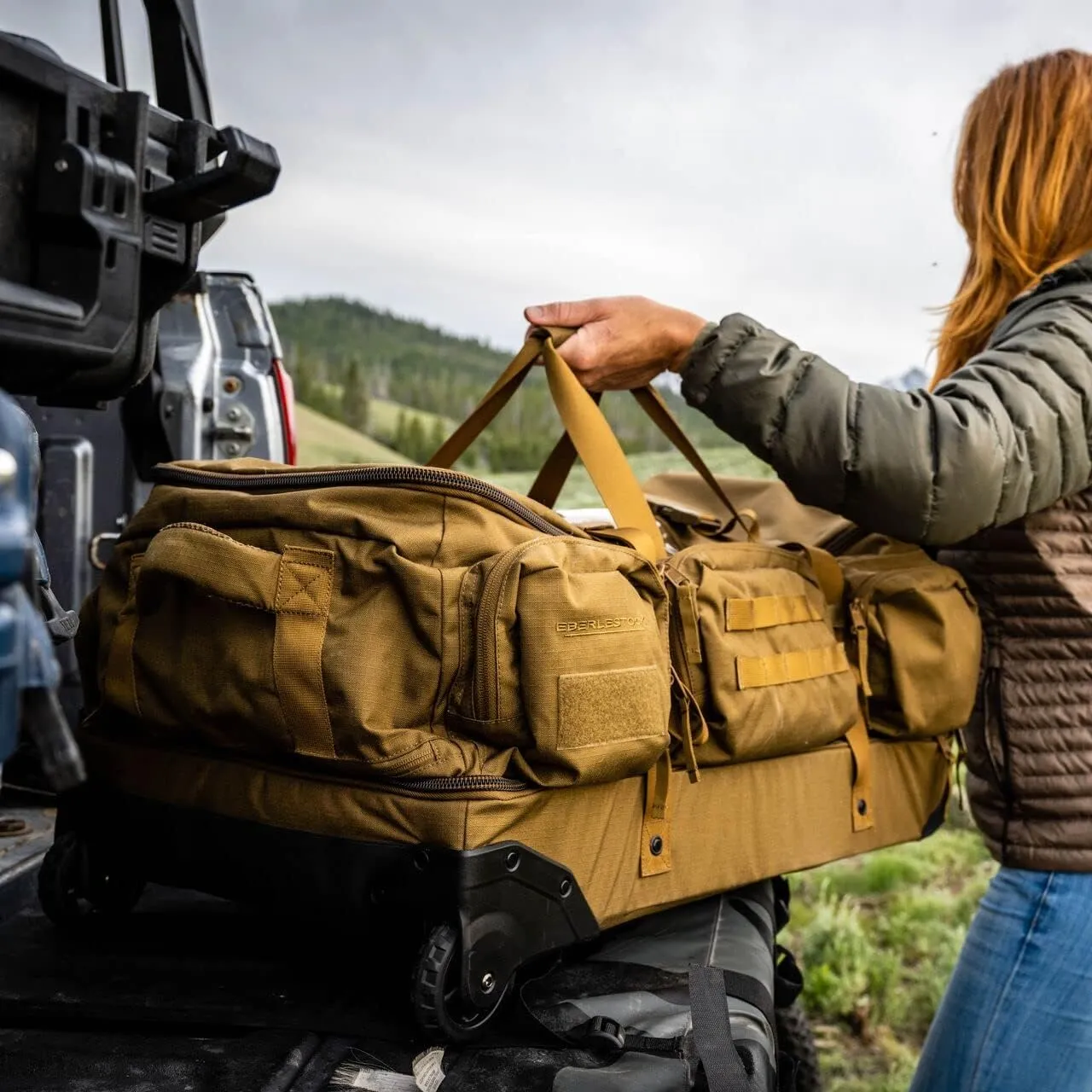Eberlestock Atlas Duffel - Your Hunting and Travel Companion for Endless Adventure, Black