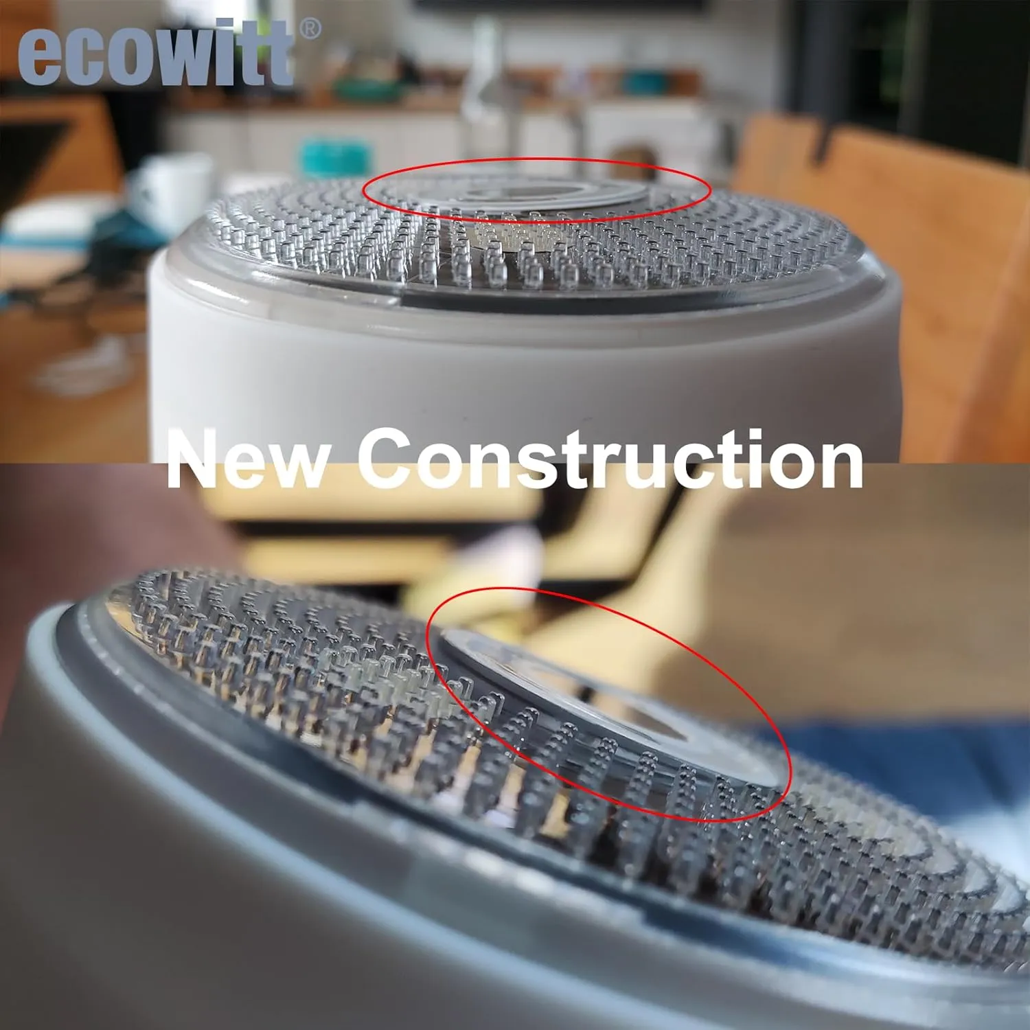 ECOWITT Weather Station Kit, Includes GW1100 Wi-Fi Gateway and WS90 Outdoor Sensor Array, 915 MHz