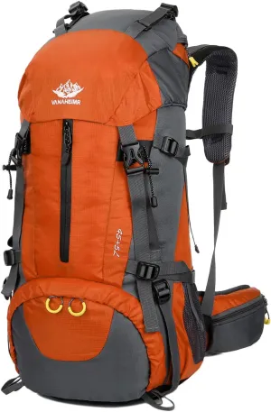 Esup 50L Hiking Backpack Men Camping Backpack with rain cover 45l 5l Lightweight Backpacking Backpack Travel Backpack