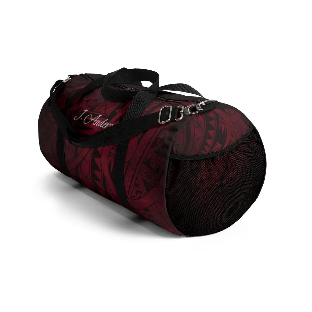 Eternal Ember Personalized Barrel Duffel Bag
