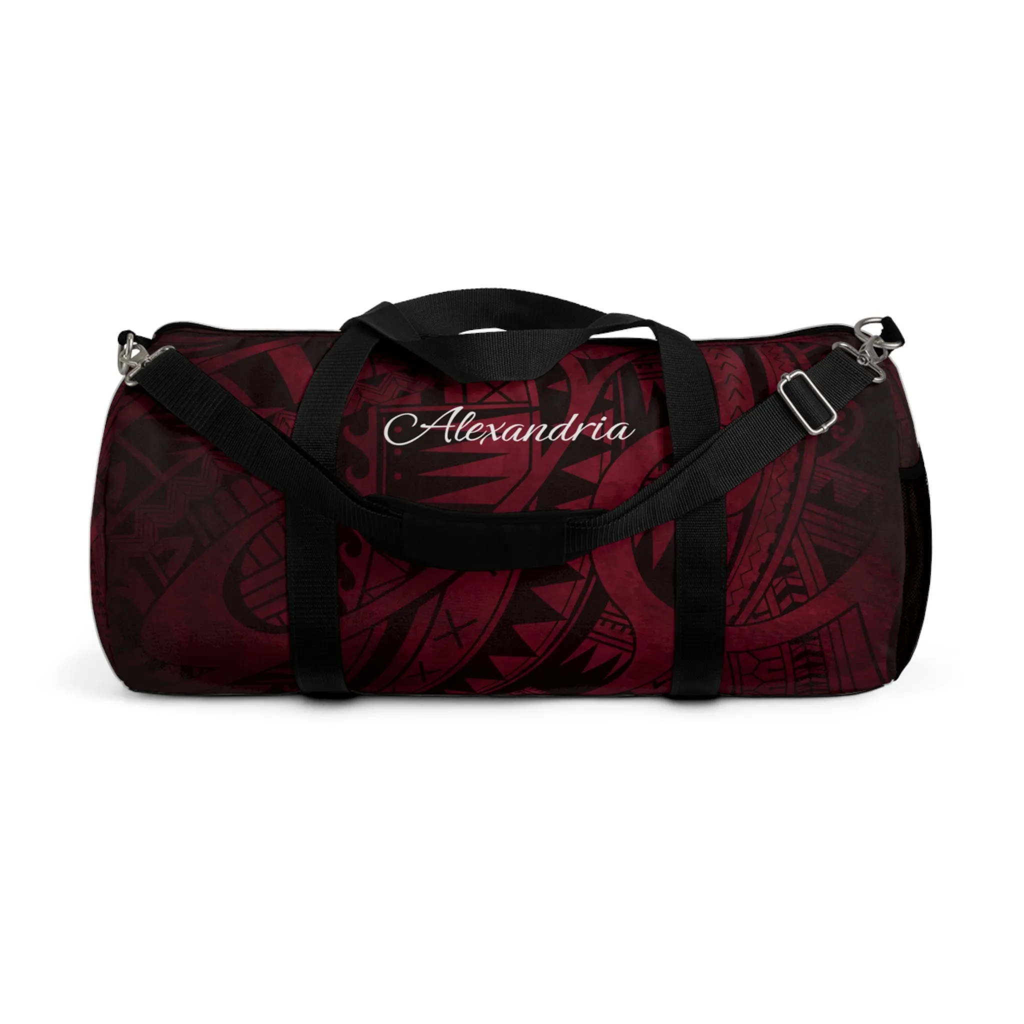 Eternal Ember Personalized Barrel Duffel Bag