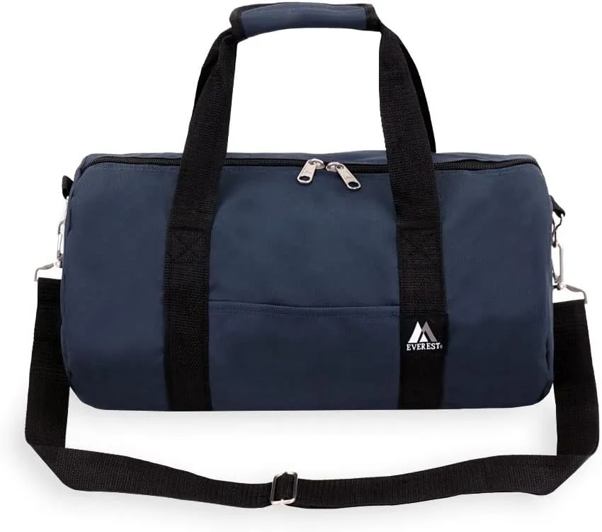 Everest 20-Inch Round Duffel, Navy, One Size