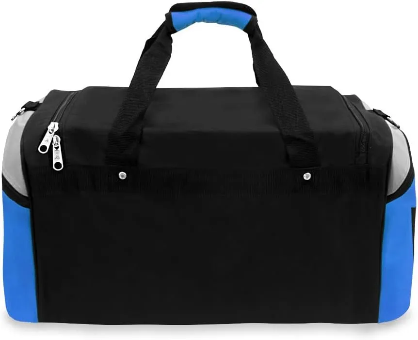 Everest Deluxe Sports Duffel Bag, Royal Blue, One Size