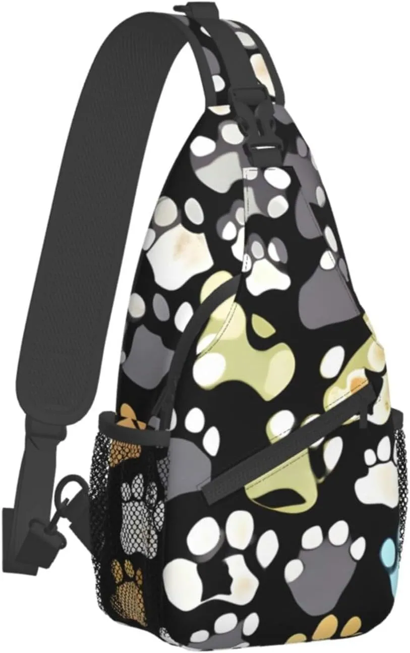Explosion Firework 3d Unisex Crossbody Backpack Travel Hiking Casual Chest Bags Lightweight Fashion